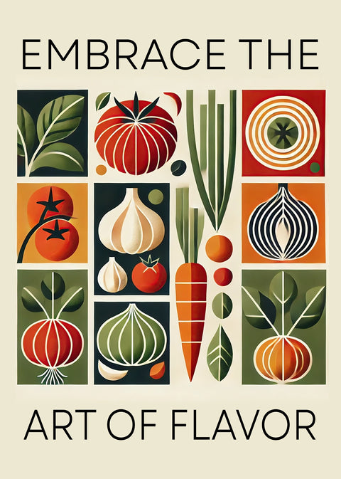 Embrace the art of flavor Wall Art