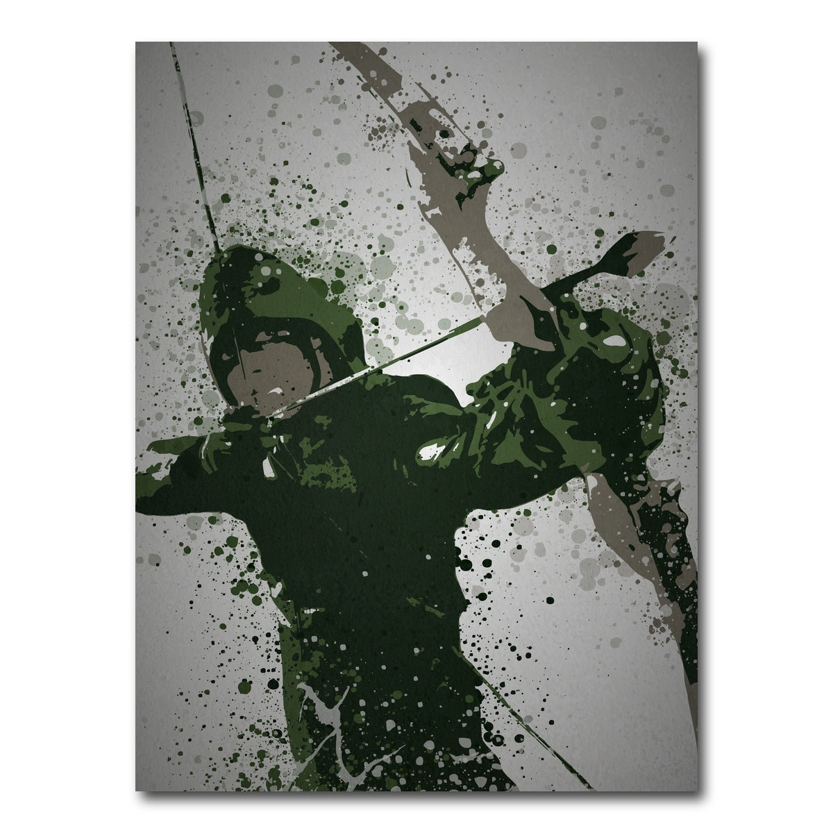 AUTO-MOCKUP WHITE | Emerald Archer | 1 Piece | Gallery Wrap Canvas | group=3x4