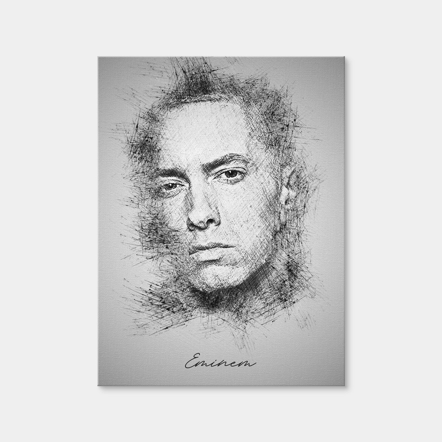Eminem Sketch Wall Art
