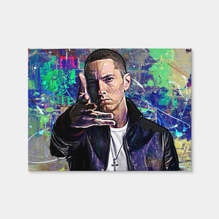 AUTO-MOCKUP WHITE | Eminem | 1 Piece | Gallery Wrap Canvas | group=4x3