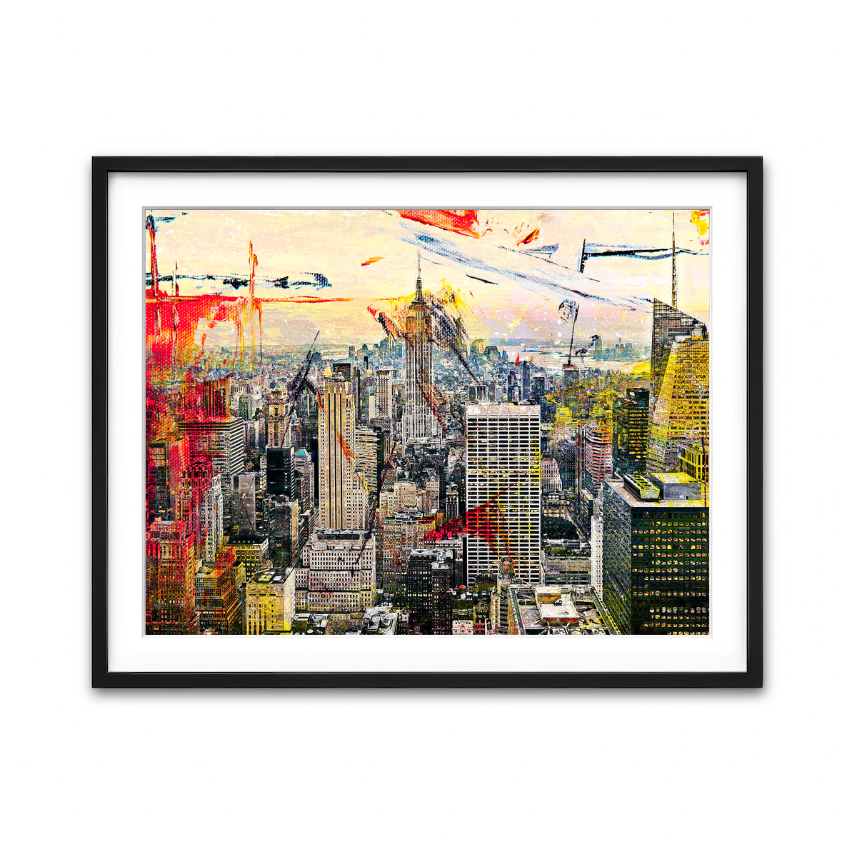 Framed Print 4x3 Black