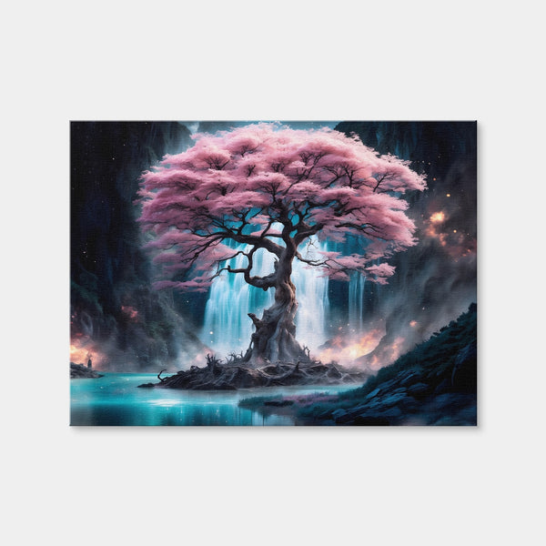 Enchanted Blossom Wall Art — Canvas Wrap Format preview