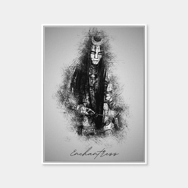 Enchantress Wall Art — Framed Canvas Format preview