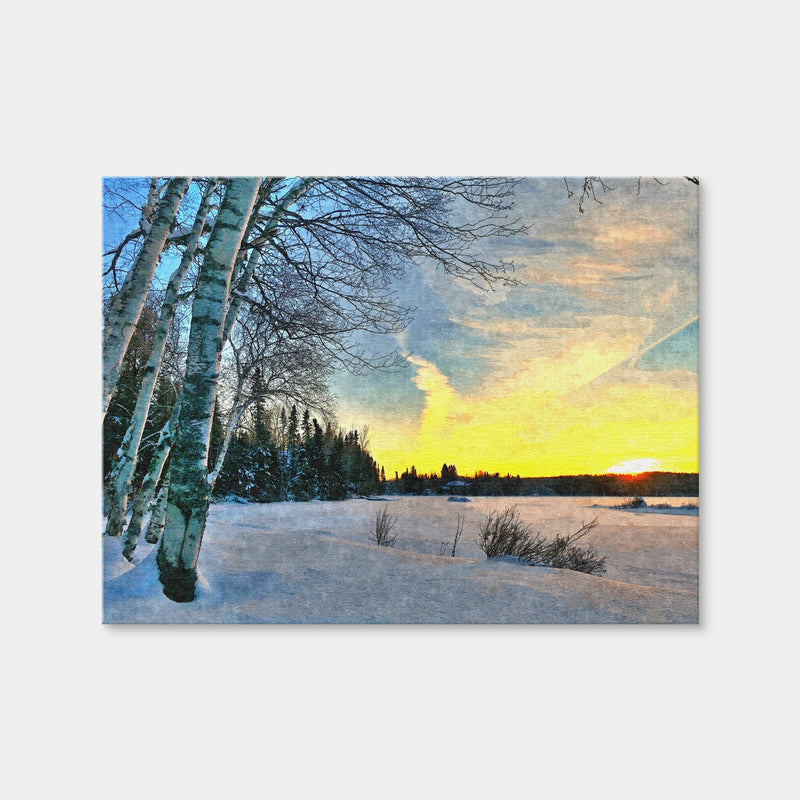 AUTO-MOCKUP WHITE | End Of A Winter's Day | 1 Piece | Gallery Wrap | group=4x3