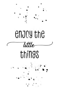 Enjoy the little things Wall Art
