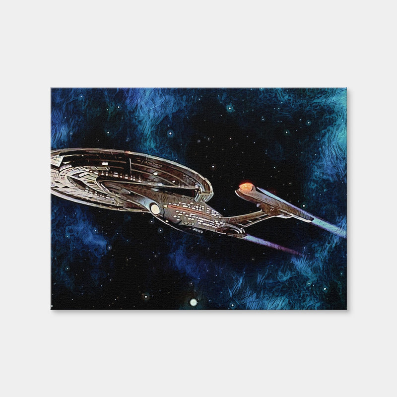 AUTO-MOCKUP WHITE | Enterprise E | 1 Piece | Gallery Wrap Canvas | group=4x3