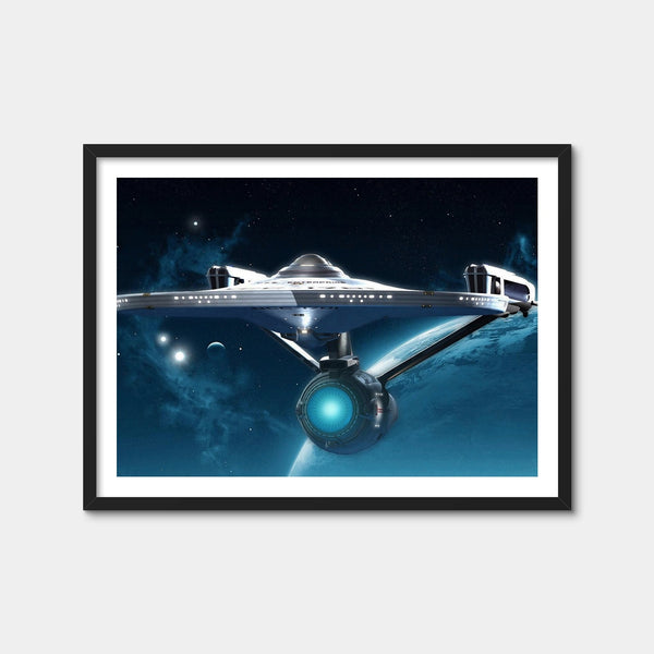 Enterprise Wall Art — Framed Print Format preview