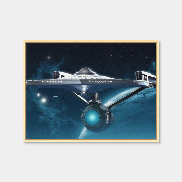 Enterprise Wall Art — Framed Canvas Format preview