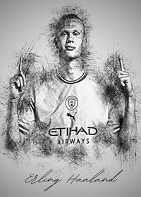 Erling Haaland Wall Art