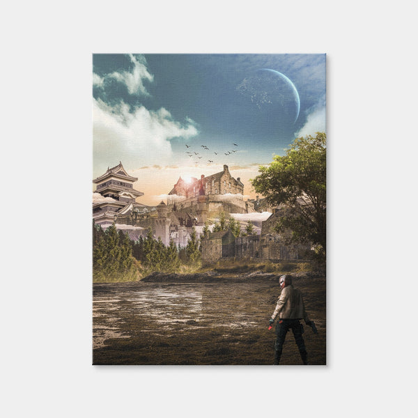 Espionage Wall Art — Canvas Wrap Format preview