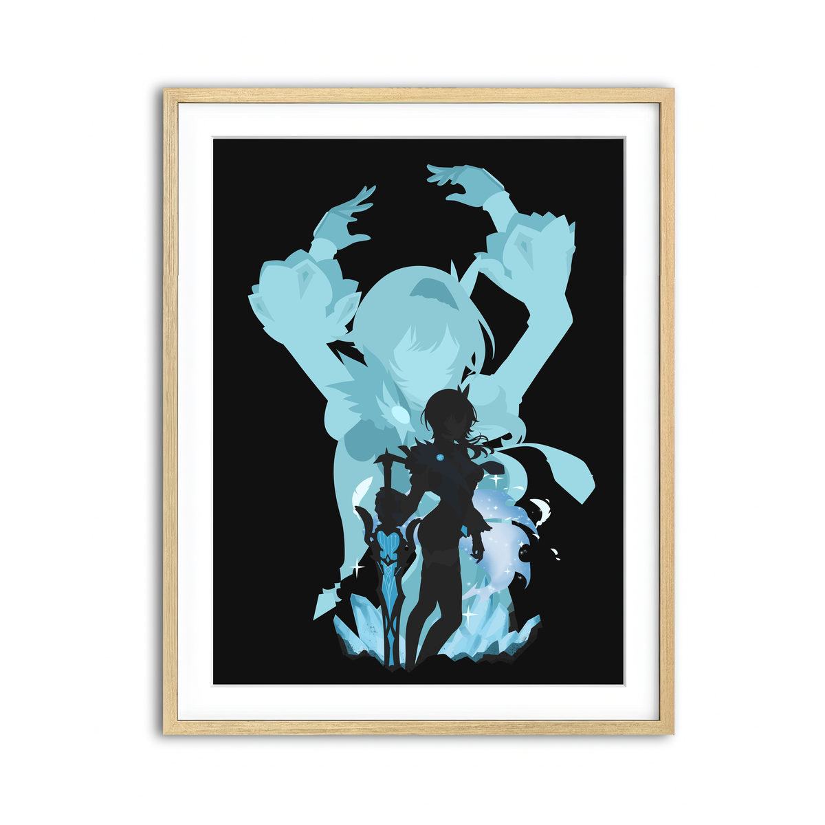 Framed Print 3x4 Natural