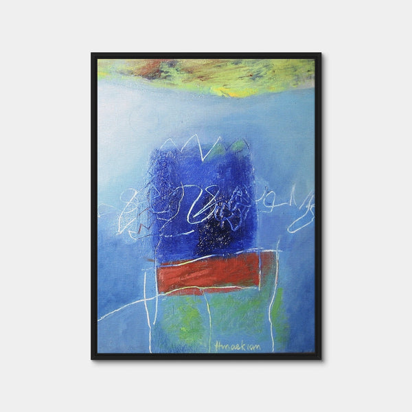 Evening Blues III Wall Art — Framed Canvas Format preview