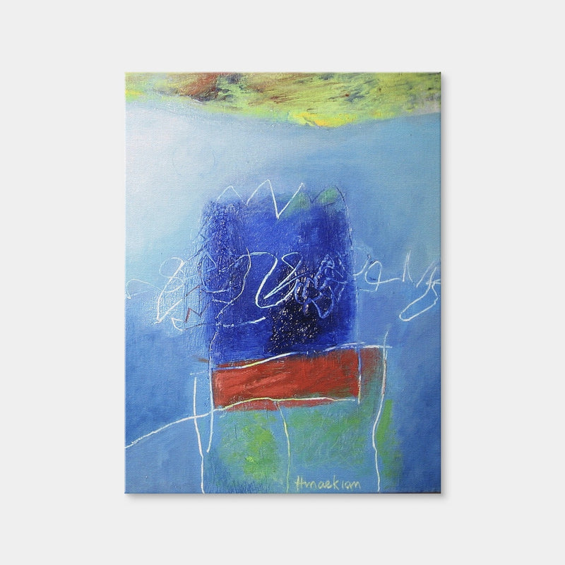 AUTO-MOCKUP WHITE | Evening Blues III | 1 Piece | Gallery Wrap | group=3x4