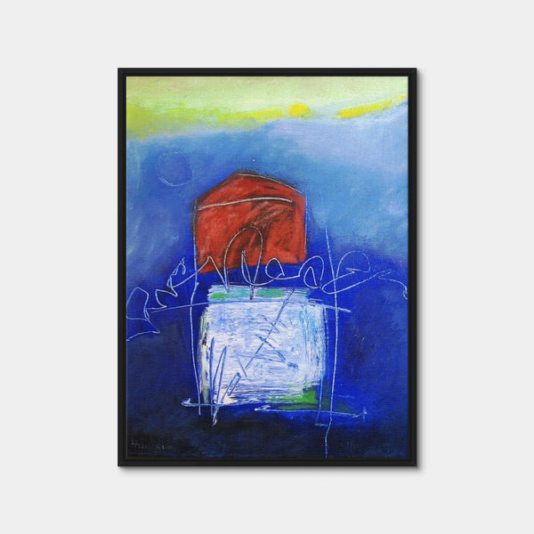 Evening Blues II Wall Art — Framed Canvas Format preview