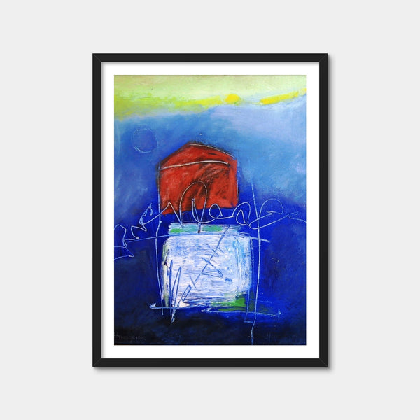 Evening Blues II Wall Art — Framed Print Format preview