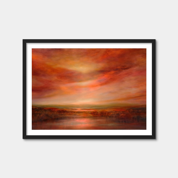 Evening Glow Wall Art — Framed Print Format preview