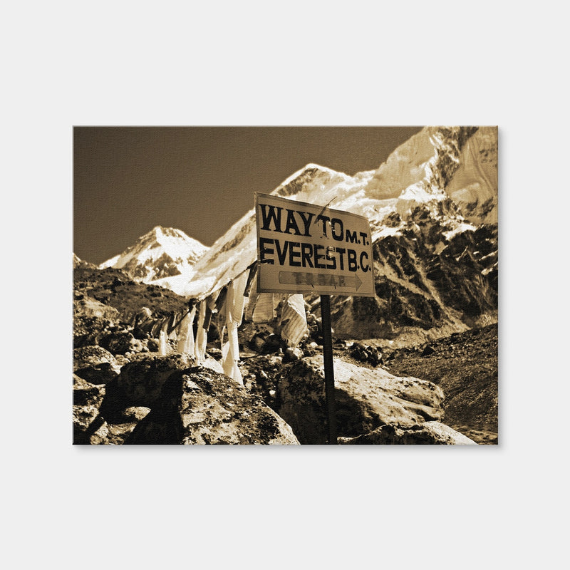 AUTO-MOCKUP WHITE | Everest Base Camp | 1 Piece | Gallery Wrap Canvas | group=4x3