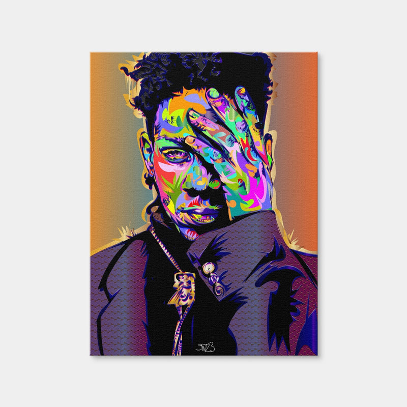 AUTO-MOCKUP WHITE | Evil Basquiat | 1 Piece | Gallery Wrap Canvas | group=3x4