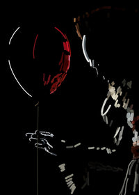 Evil Clown Wall Art