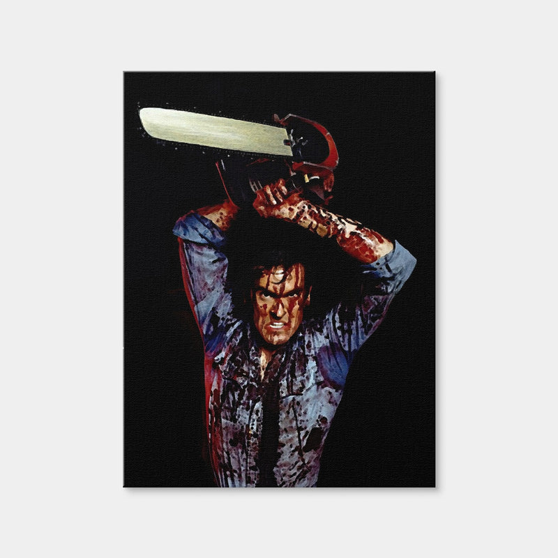 AUTO-MOCKUP WHITE | Evil Dead Ash | 1 Piece | Gallery Wrap Canvas | group=3x4