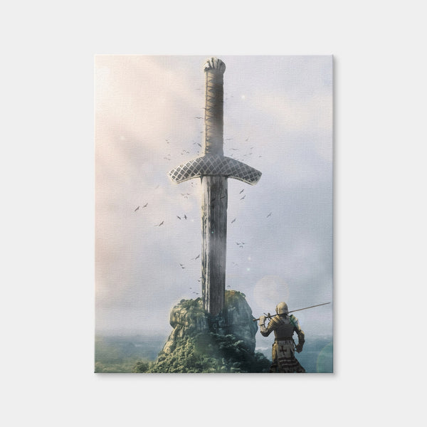 Excalibur Wall Art — Canvas Wrap Format preview