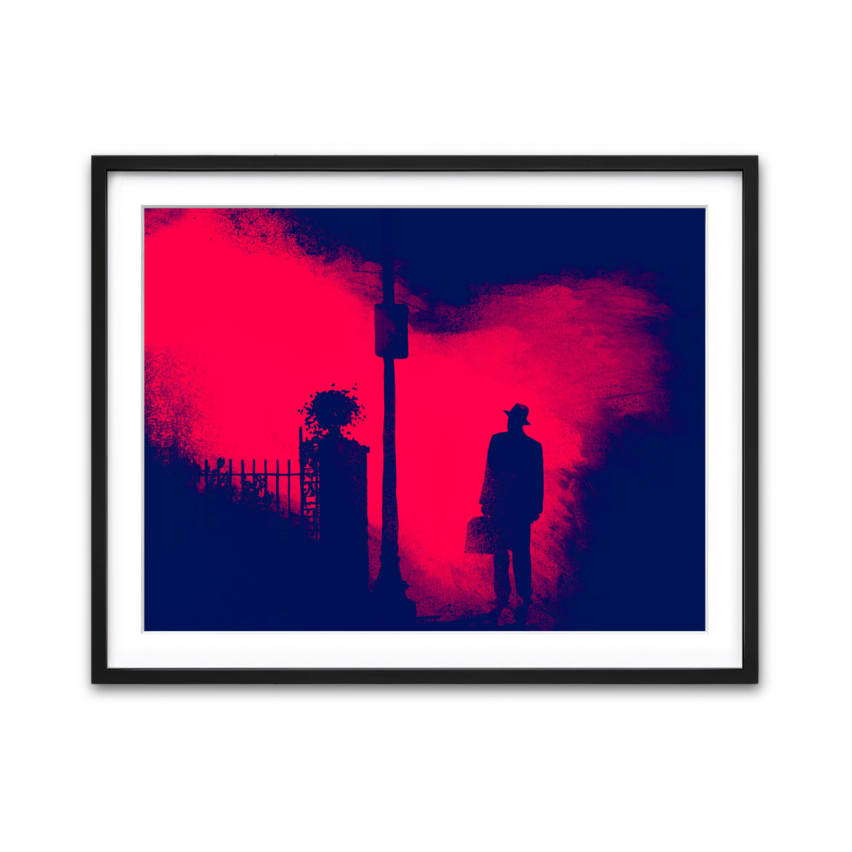 Framed Print 4x3 Black