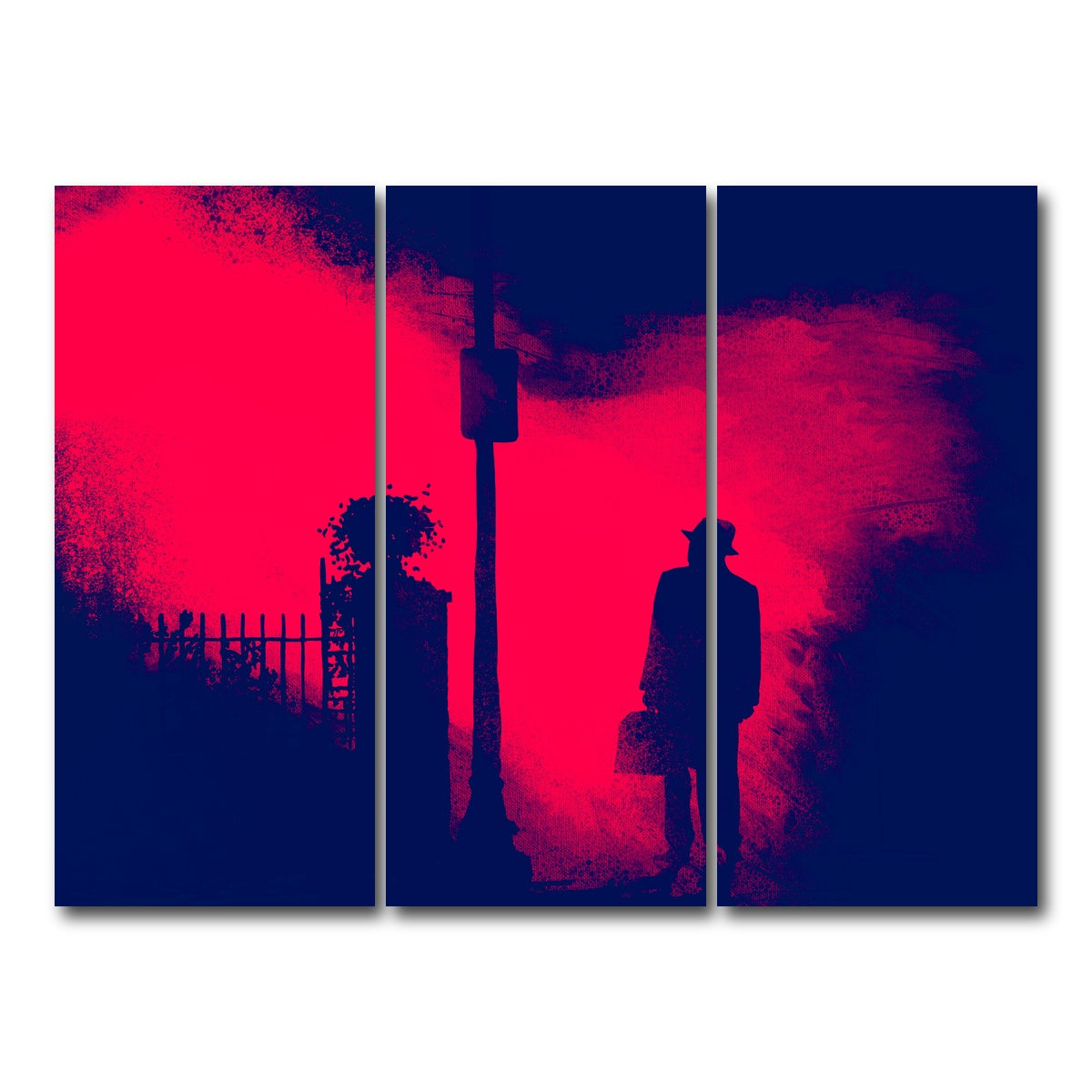 AUTO-MOCKUP WHITE | Exorcism | 3 Piece | Gallery Wrap Canvas | group=8x18