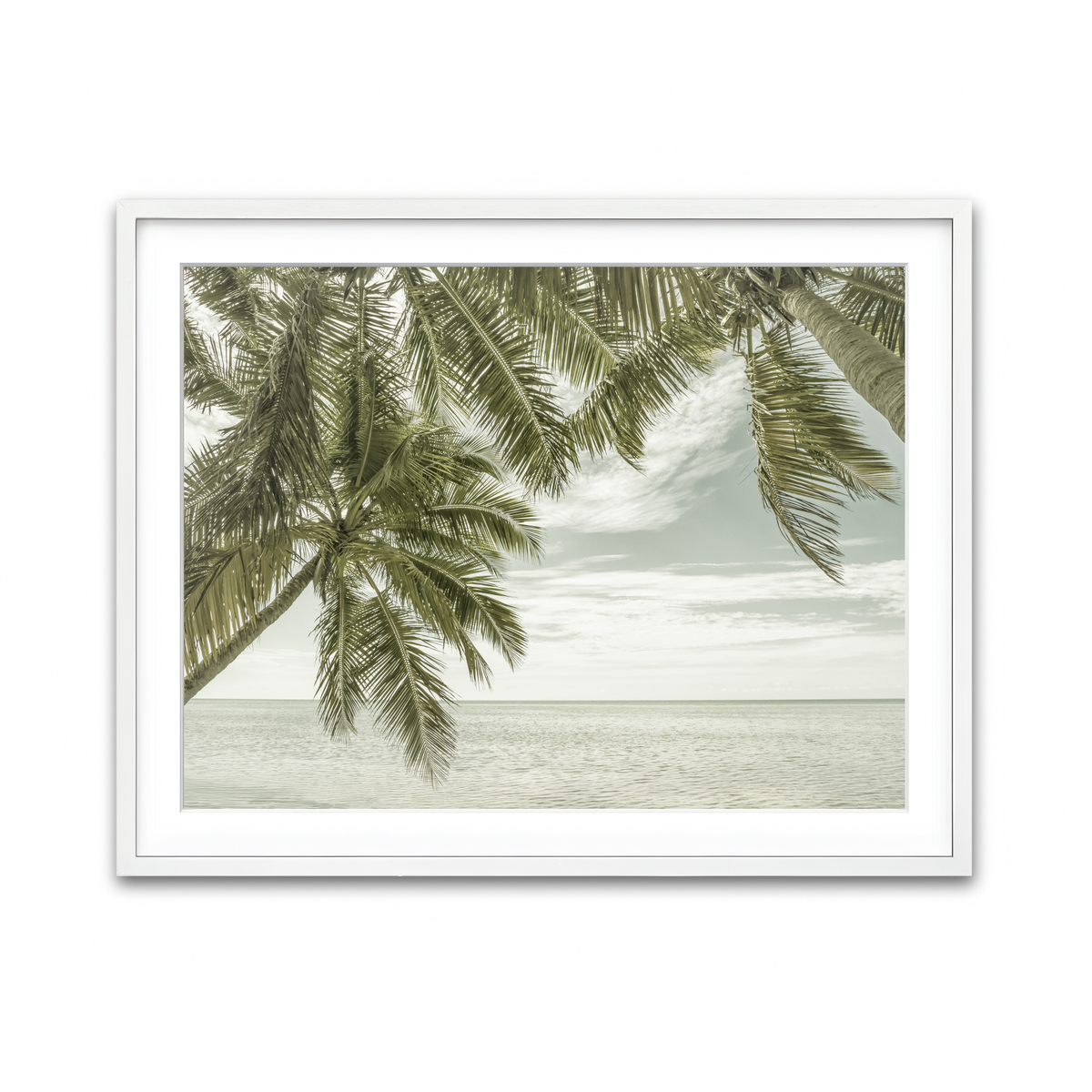 Framed Print 4x3 White