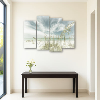 AUTO-MOCKUP ROOM | Faded calmness on the beach