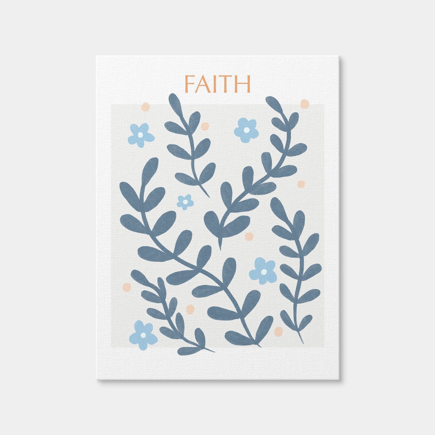 AUTO-MOCKUP WHITE | Faith Blue | 1 Piece | Gallery Wrap Canvas | group=3x4
