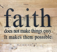 Faith Possible Wall Art