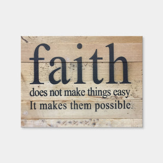 AUTO-MOCKUP WHITE | Faith Possible | 1 Piece | Gallery Wrap Canvas | group=4x3
