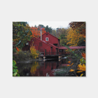 AUTO-MOCKUP WHITE | Fall Colors in Historic Connecticut | 1 Piece | Gallery Wrap Canvas | group=4x3