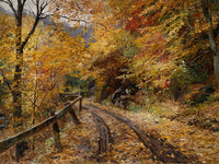 Falling Leaves Wall Art