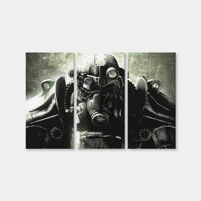 AUTO-MOCKUP WHITE | Fallout T60 | 3 Piece | Gallery Wrap Canvas | group=12x24