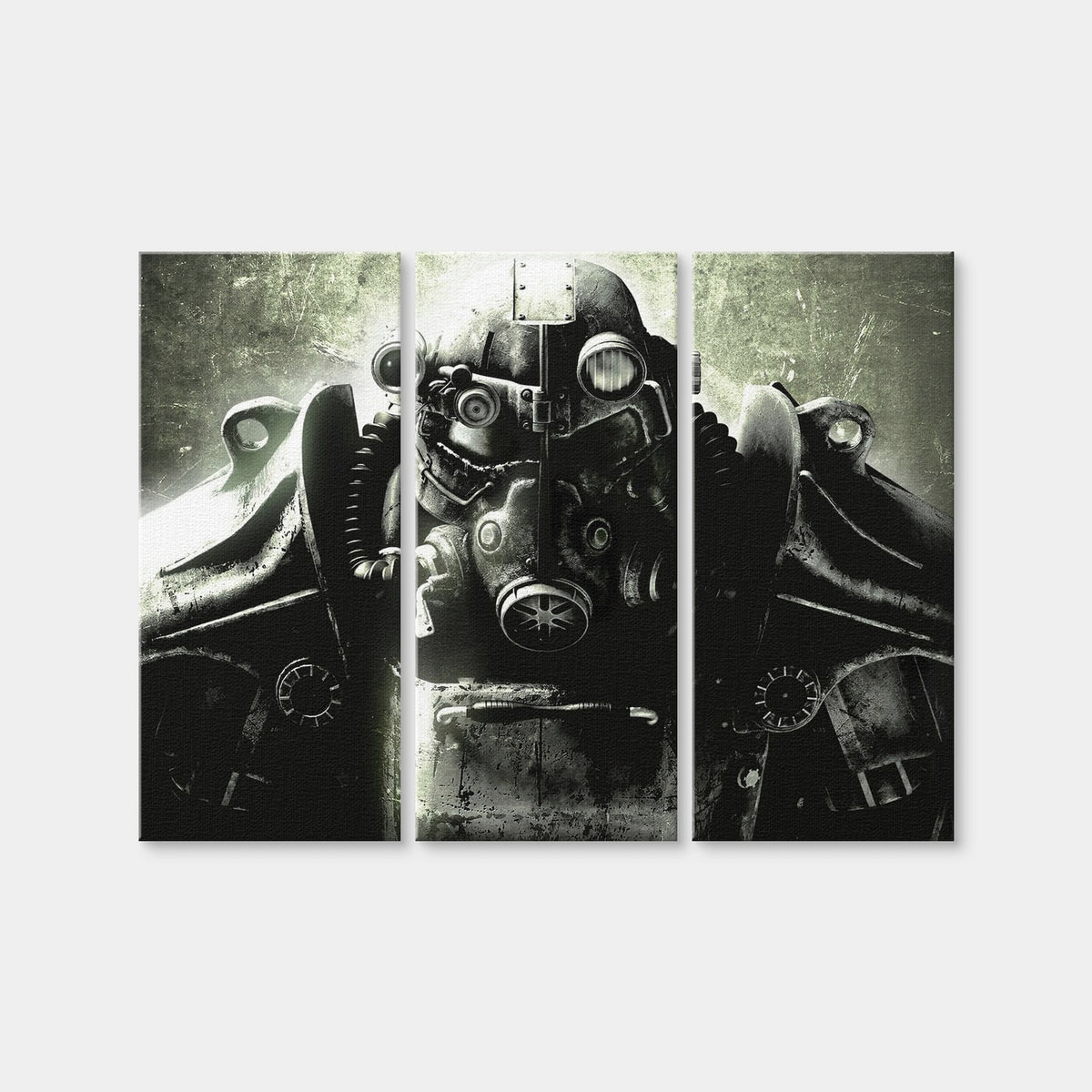 AUTO-MOCKUP WHITE | Fallout T60 | 3 Piece | Gallery Wrap Canvas | group=8x18