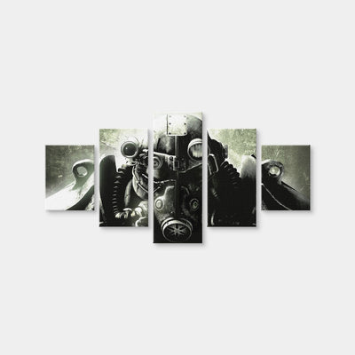 AUTO-MOCKUP WHITE | Fallout T60 | 5 Piece | Gallery Wrap Canvas | group=5_short
