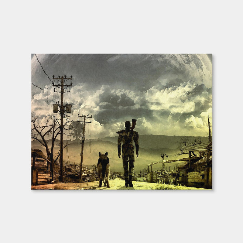 AUTO-MOCKUP WHITE | Fallout | 1 Piece | Gallery Wrap Canvas | group=4x3