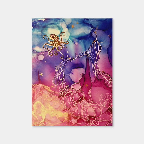 Fantastical Wall Art — Canvas Wrap Format preview