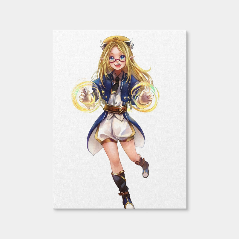 AUTO-MOCKUP WHITE | Fantasy Elf Girl | 1 Piece | Gallery Wrap Canvas | group=3x4