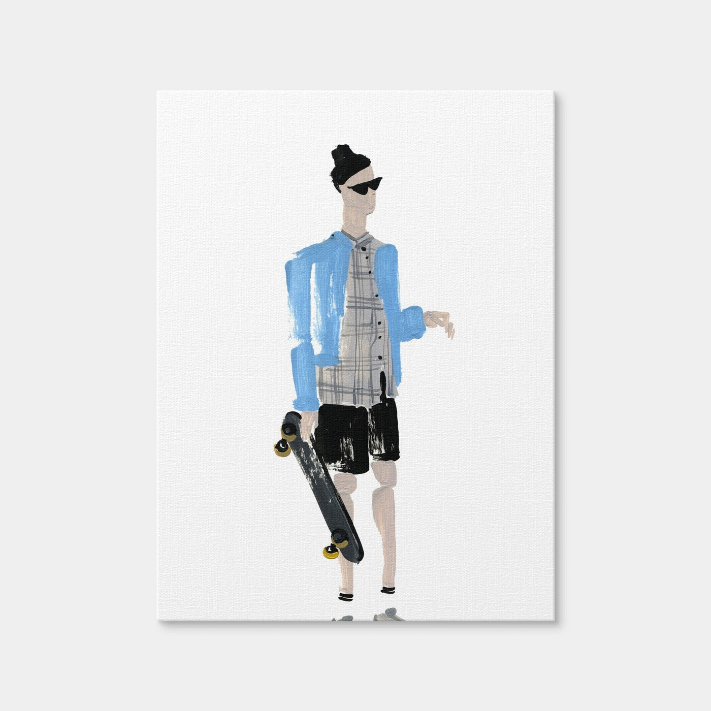 AUTO-MOCKUP WHITE | Fashion 3 | 1 Piece | Gallery Wrap Canvas | group=3x4