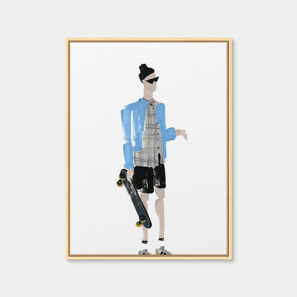 Fashion 3 Wall Art — Framed Canvas Format preview