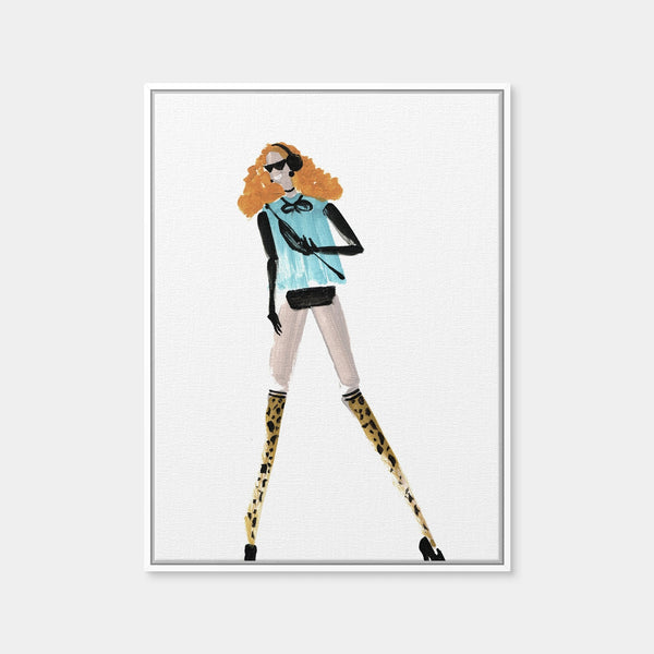 Fashion 4 Wall Art — Framed Canvas Format preview