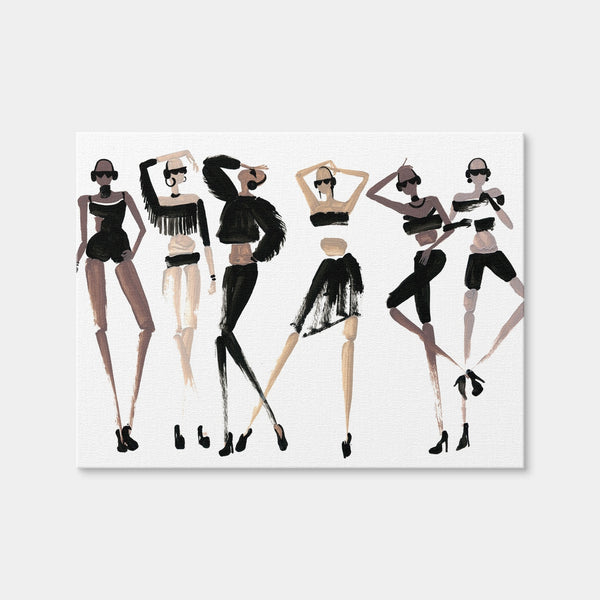 Fashion 6 Wall Art — Canvas Wrap Format preview