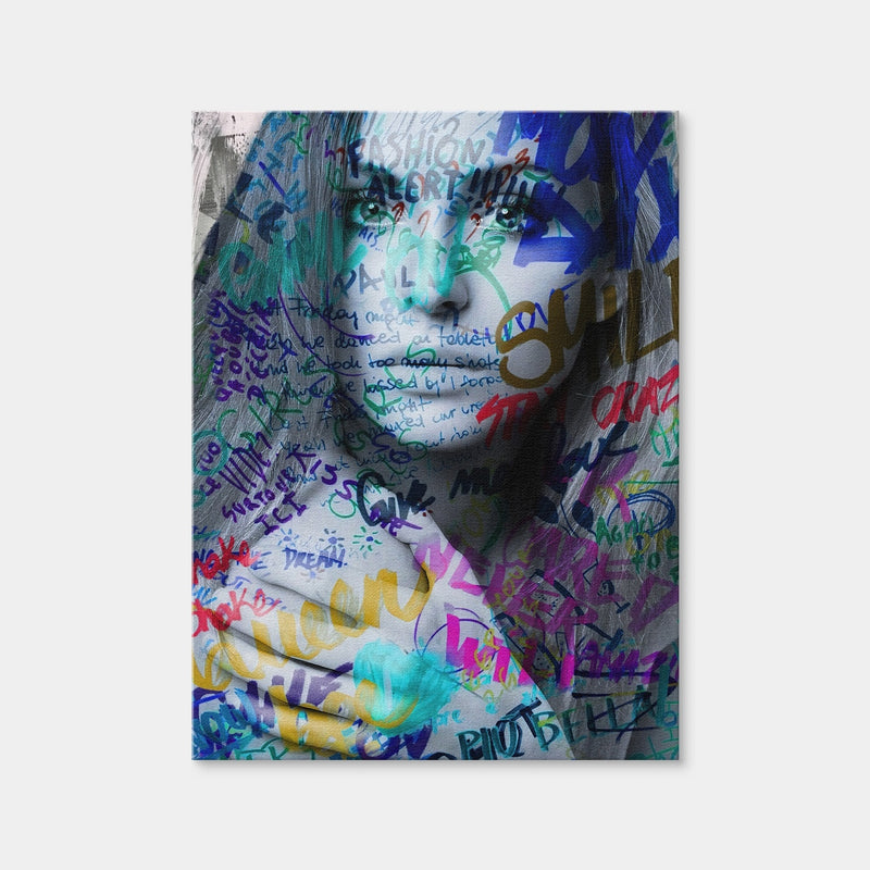 AUTO-MOCKUP WHITE | Fashion Alert | 1 Piece | Gallery Wrap | group=3x4