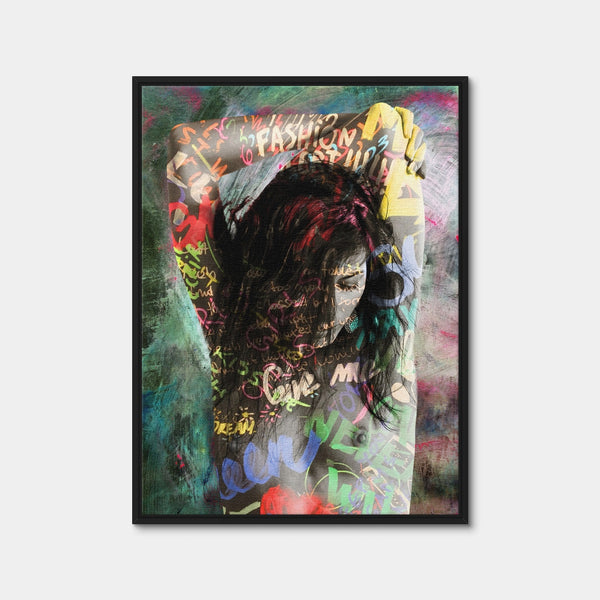 Fashion Wall Art — Framed Canvas Format preview