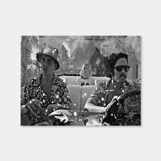 AUTO-MOCKUP WHITE | Fear and Loathing Grayscale | 1 Piece | Gallery Wrap | group=4x3