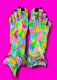 Feet toe ring Wall Art
