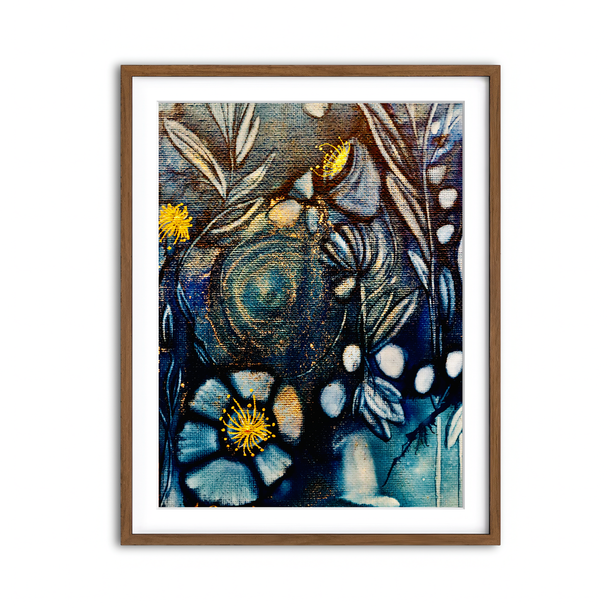 Framed Print 3x4 Walnut