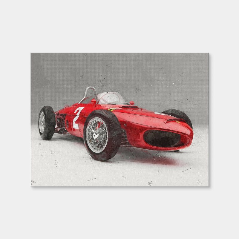 AUTO-MOCKUP WHITE | Ferrari 156 | 1 Piece | Gallery Wrap | group=4x3